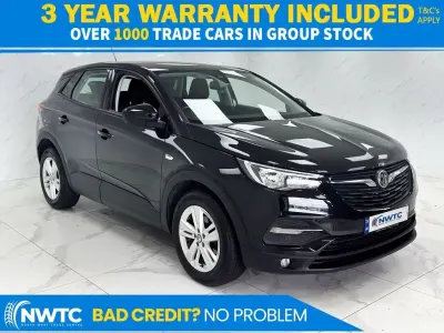 Used Vauxhall Grandland X S 120 HP (88 kW) 2018 Black SUV
