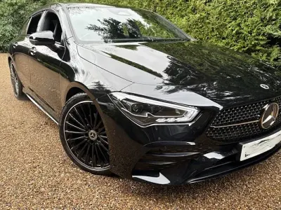 Used Mercedes CLA180 AMG line 136 HP (100 kW) 2024 Black Coupe