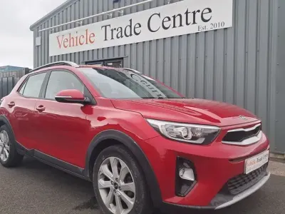 Used Kia Stonic 118 HP (86 kW) 2018 Red SUV