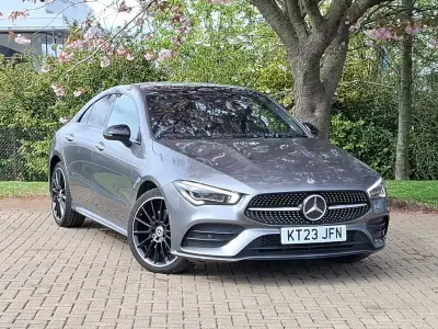 Usado Mercedes CLA250e AMG Line Premium Plus 218 HP (160 kW) 2023 Cinzento Sedan