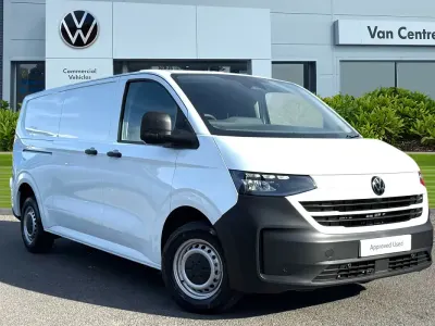 New VW T7 150 HP (110 kW) 2026 White Van