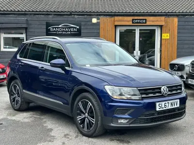 Used VW Tiguan SE 150 HP (110 kW) 2017 Blue SUV