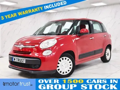 Used Fiat 500L Easy 85 HP (62 kW) 2013 Red MPV