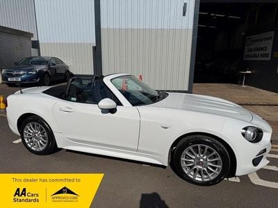 Used Fiat 124 Spider Classica 140 HP (102 kW) 2018 White Cabriolet