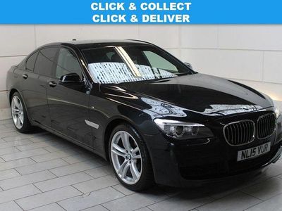 Black Used 2015 BMW 730 Exclusive Sedan | £12,900