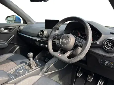 Used Audi Q2 S-Line 150 HP (110 kW) 2018 Blue SUV