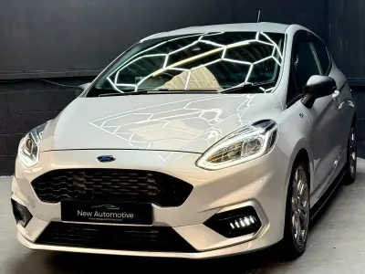 Used Ford Fiesta ST-Line 125 HP (91 kW) 2018 Silver Hatchback