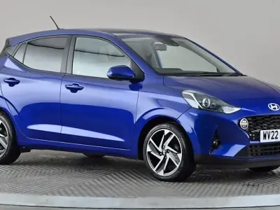 Used Hyundai i10 Premium 67 HP (49 kW) 2022 Blue Hatchback