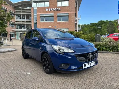Używany Vauxhall Corsa S 90 KM (66 kW) 2019 Niebieski Hatchback