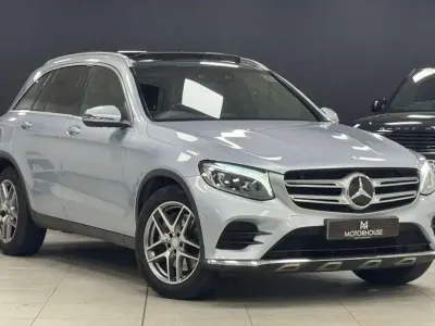 Used Mercedes GLC220 AMG Line Premium 170 HP (125 kW) 2016 Silver SUV