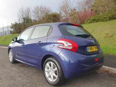 Blue Used 2015 Peugeot 208 Active Hatchback | £3,975 (Fair price)