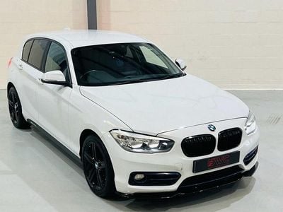 Used BMW 118 Sport Line 136 HP (100 kW) 2018 White Hatchback