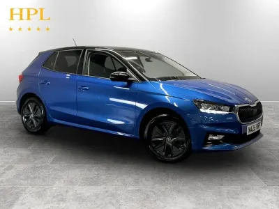 Used Skoda Fabia Design Edition 116 HP (85 kW) 2025 Blue Hatchback