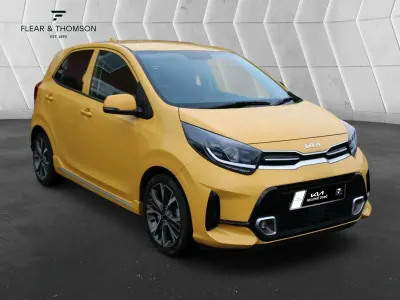Used Kia Picanto GT-Line 2023 Yellow Hatchback