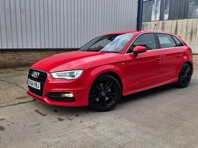 Red Used 2014 Audi A3 S-Line Hatchback | £6,390 (Fair price)