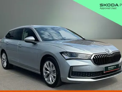 Used Skoda Superb SE L 150 HP (110 kW) 2025 Silver Estate