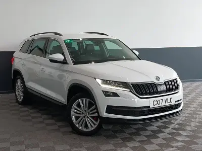 Używany Skoda Kodiaq SE L 190 KM (139 kW) 2017 Biały SUV