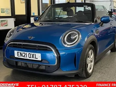 Used Mini Cooper Cabriolet Classic 136 HP (100 kW) 2021 Blue Cabriolet