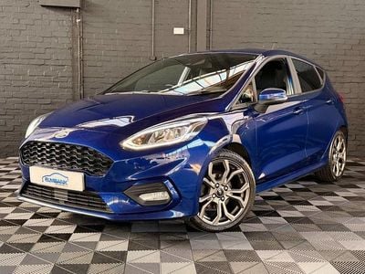 Begagnad Ford Fiesta ST-Line 140 HK (102 kW) 2018 Blå Halvkombi