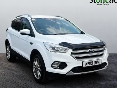 Used Ford Kuga Titanium 120 HP (88 kW) 2019 White SUV