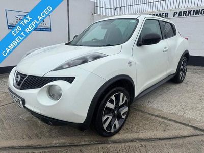 Used Nissan Juke N-TEC 110 HP (80 kW) 2014 White SUV
