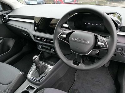 New Skoda Fabia SE 80 HP (58 kW) 2025 Silver Hatchback