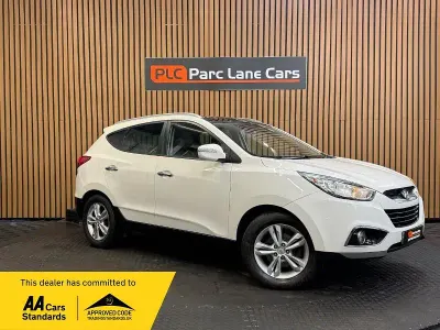 Used Hyundai ix35 Premium 115 HP (84 kW) 2013 White SUV