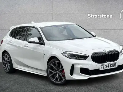 Used BMW 128 ti Shadowline 265 HP (194 kW) 2024 White Hatchback