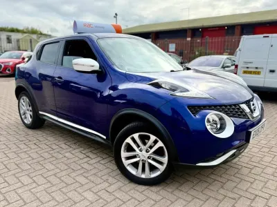 Gebraucht Nissan Juke Acenta Premium 115 PS (84 kW) 2014 Blau SUV