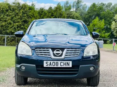 Used Nissan Qashqai Acenta 141 HP (103 kW) 2008 Blue SUV