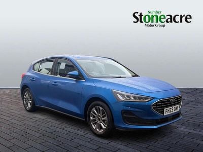 Used Ford Focus Titanium 155 HP (114 kW) 2023 Blue Hatchback
