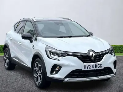 Used Renault Captur Techno 91 HP (66 kW) 2024 White/black SUV