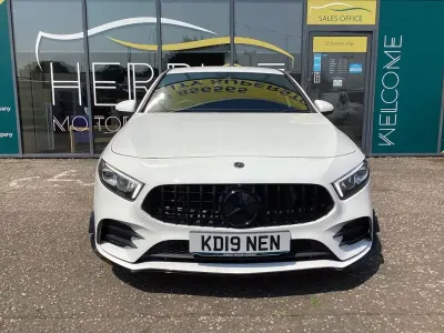 Used Mercedes A35 AMG Premium 306 HP (225 kW) 2019 White Hatchback