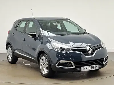 Used Renault Captur Dynamique 90 HP (66 kW) 2016 Blue SUV