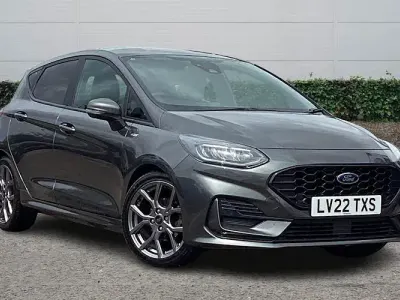 Used Ford Fiesta ST-Line 125 HP (91 kW) 2022 Grey Hatchback