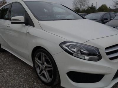 Used Mercedes B200 AMG line 136 HP (100 kW) 2015 White MPV