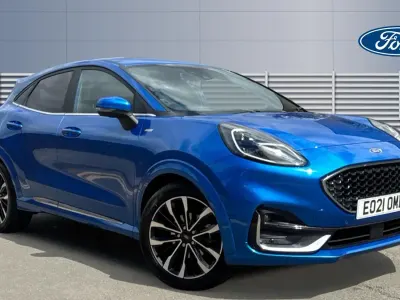 Used Ford Puma ST-Line 125 HP (91 kW) 2021 Blue SUV