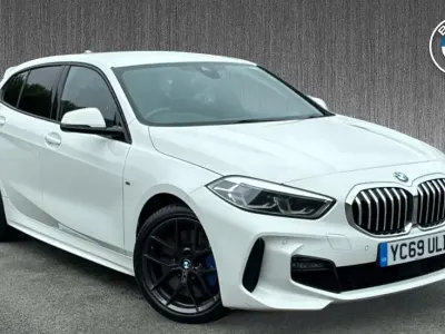 Used BMW 118 M Sport 148 HP (108 kW) 2019 White Hatchback