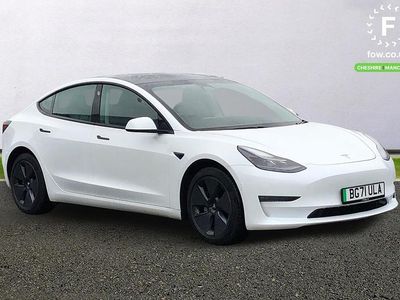 Used Tesla Model 3 Long Range AWD 77 kW (106 HP) 2021 White Sedan