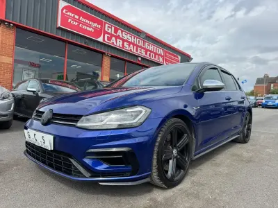 Used VW Golf VII R 310 HP (228 kW) 2018 Blue Hatchback