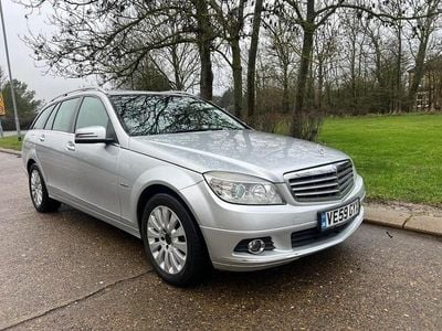 Silver Used 2009 Mercedes C180 Elegance Estate | £4,495 (Fair price)