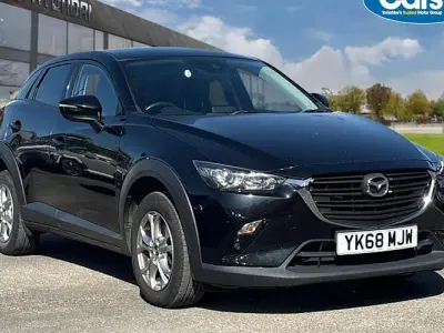 Gebraucht Mazda CX-3 121 PS (88 kW) 2019 Schwarz SUV