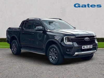 Black Used 2023 Ford Ranger Wildtrack Pickup | £32,499 (Fair price)
