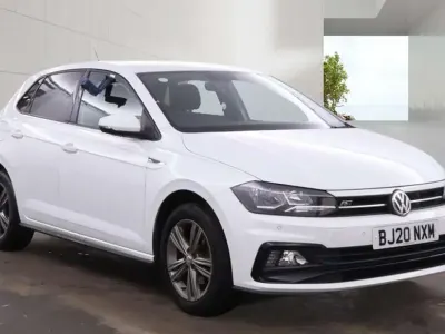 Used VW Polo R-line 115 HP (84 kW) 2020 White Hatchback