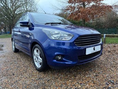 Used Ford Ka Plus Zetec 85 HP (62 kW) 2017 Blue Hatchback