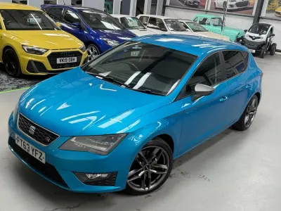 Second-hand Seat Leon FR 150 CP (110 kW) 2013 Albastru Hatchback