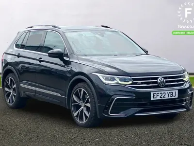 Used VW Tiguan R-line 200 HP (147 kW) 2022 Black SUV