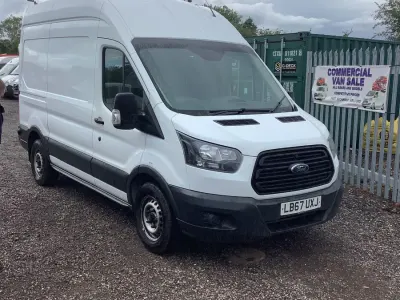 Used Ford Transit 130 HP (95 kW) 2018 White Van
