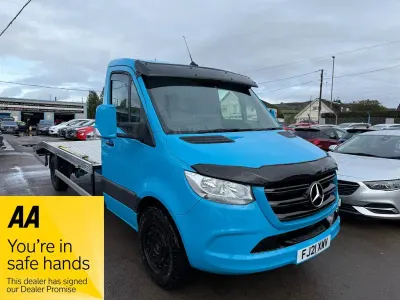 Used Mercedes Sprinter Progressive 2021 Blue Van