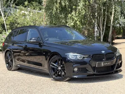 Used BMW 320 M Sport 187 HP (137 kW) 2018 Black Estate